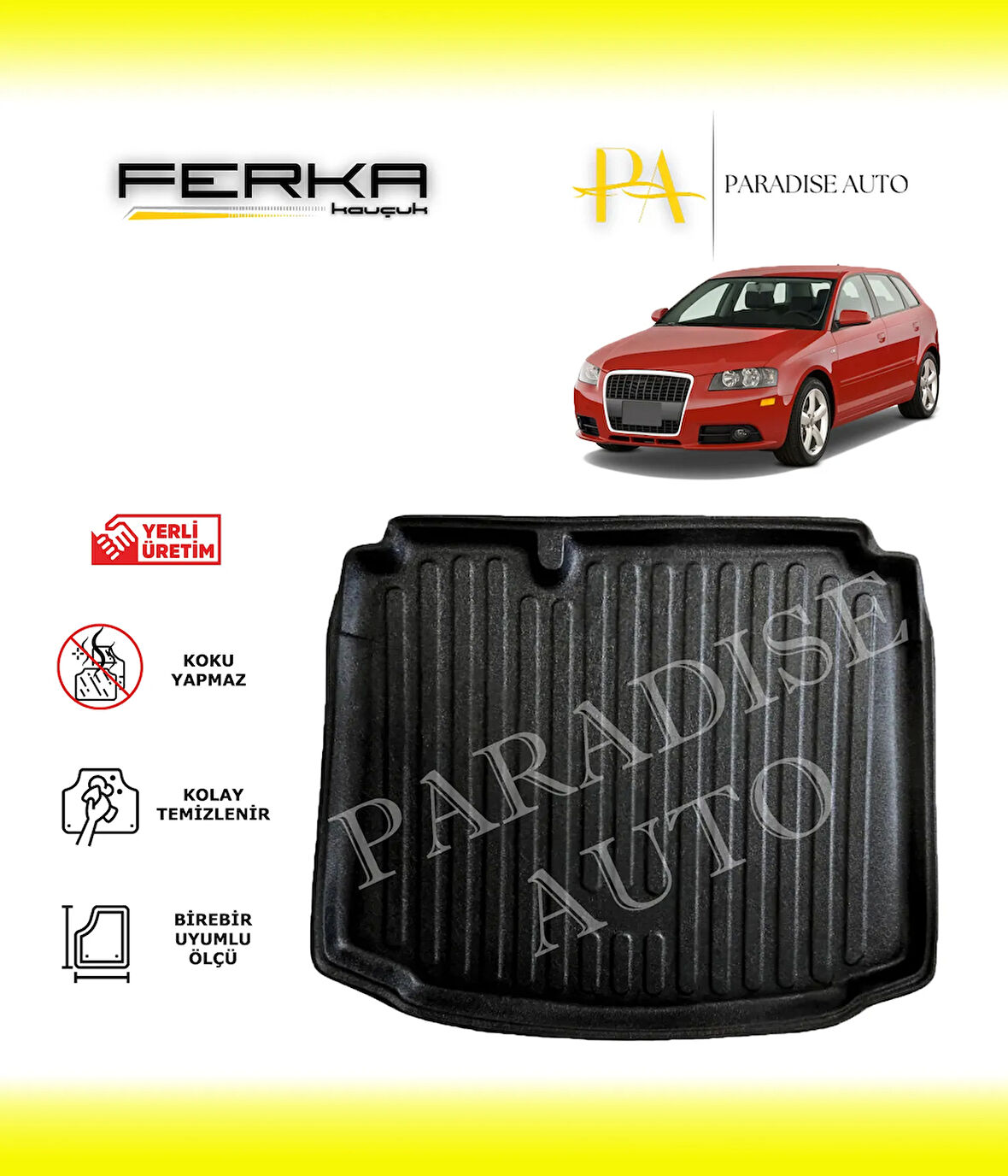 Audi A3 Sportback HB 2004-2012 Bagaj Havuzu