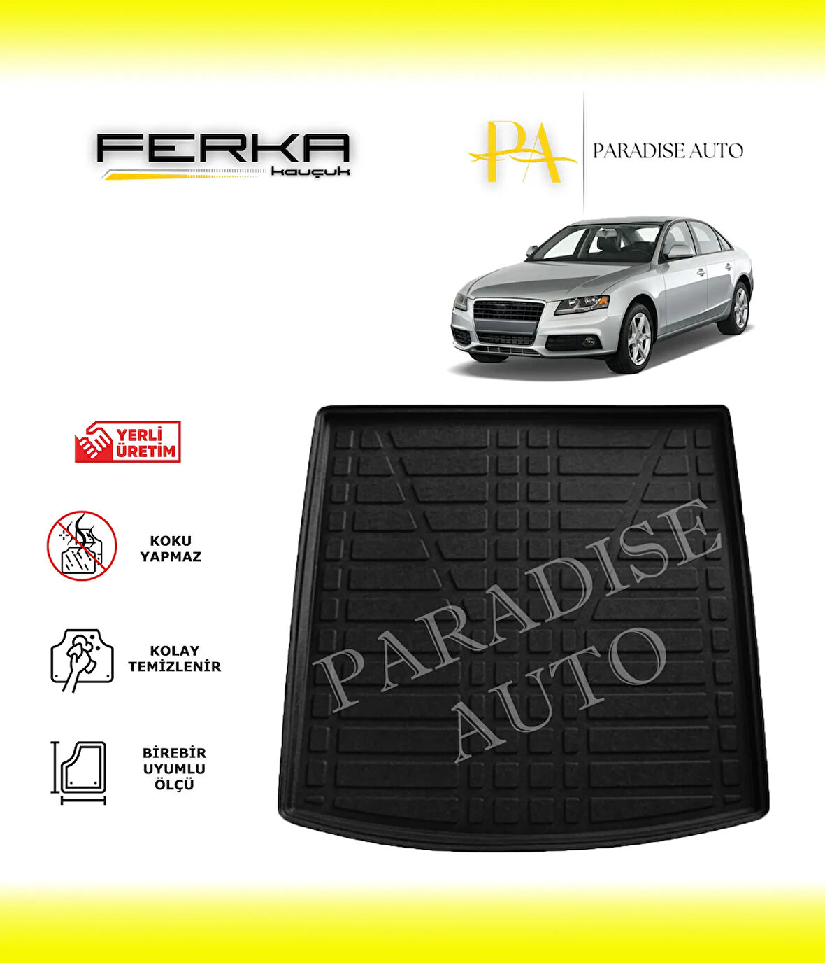 Audi A4 Sedan 2008-2015 Bagaj Havuzu