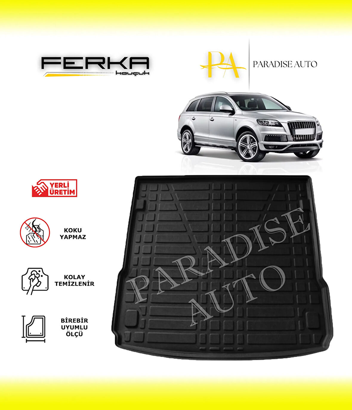 Audi Q7 2006-2014 Bagaj Havuzu
