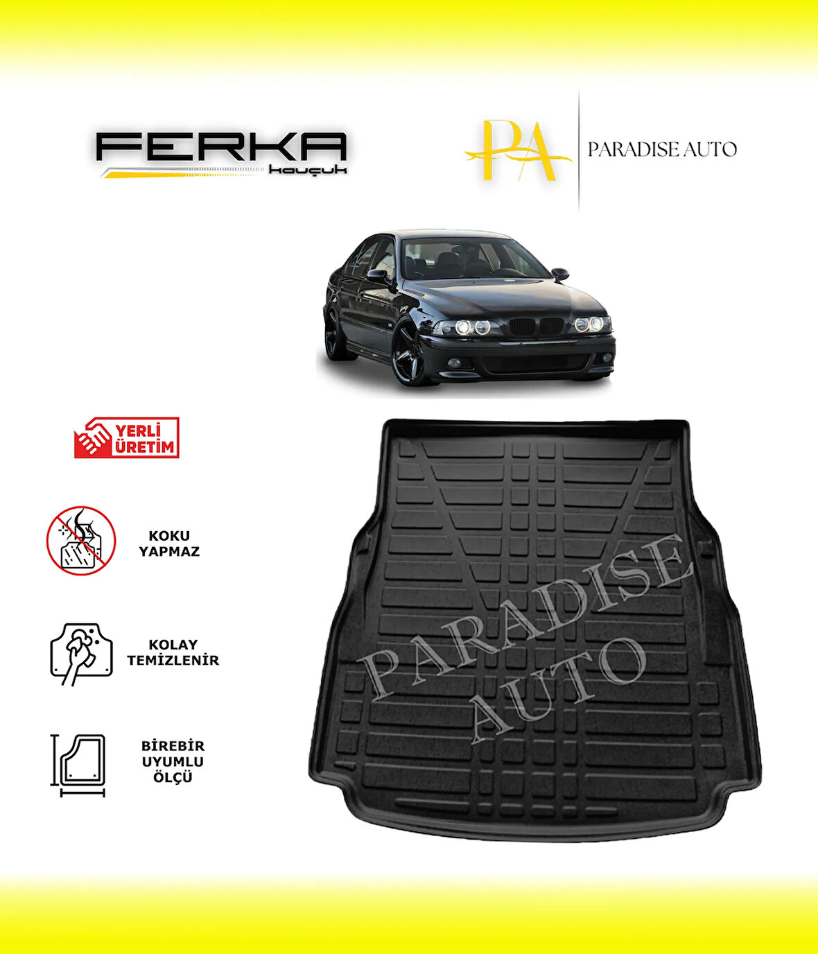 BMW 5 Serisi E39 Sedan 1996-2003 Bagaj Havuzu