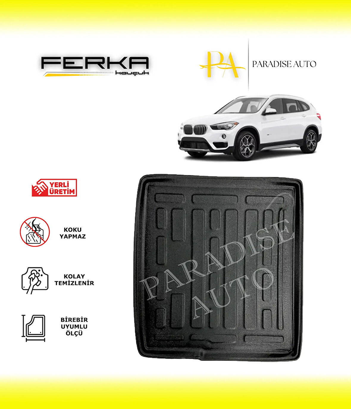 BMW X1 SUV 2010-2015 Bagaj Havuzu