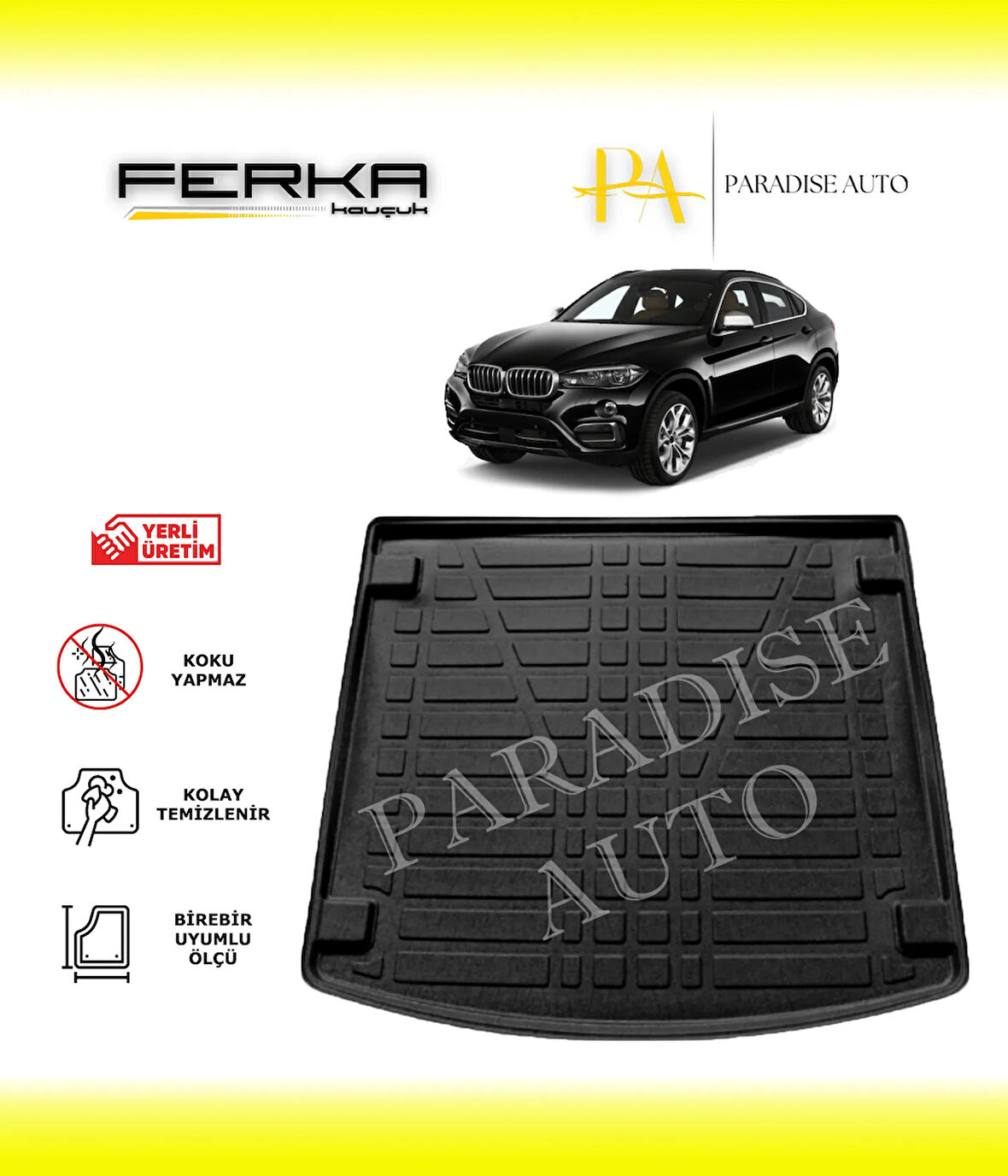 BMW X6 E71-E72 2008-2014 Bagaj Havuzu