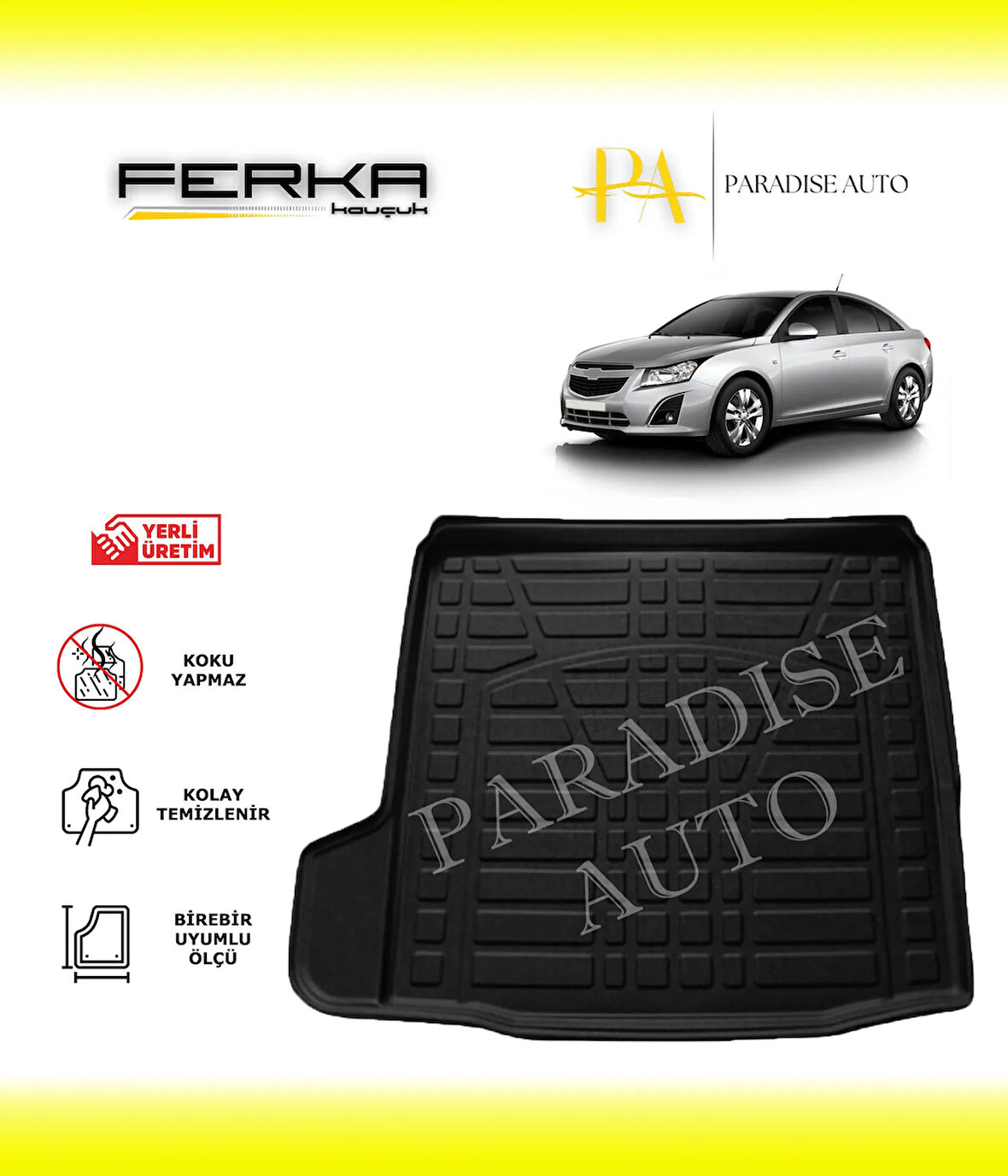 Chevrolet Cruze Sedan İnce Stepne 2013-2019 Bagaj Havuzu
