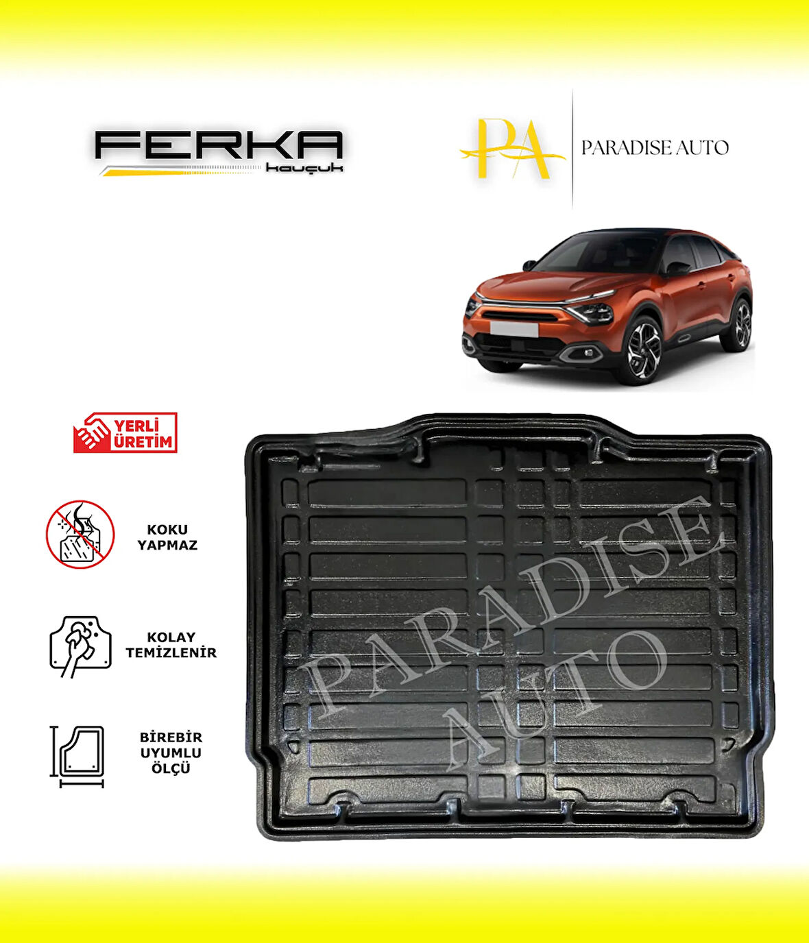 Citroen C4 HB 2021 ve Üstü Bagaj Havuzu