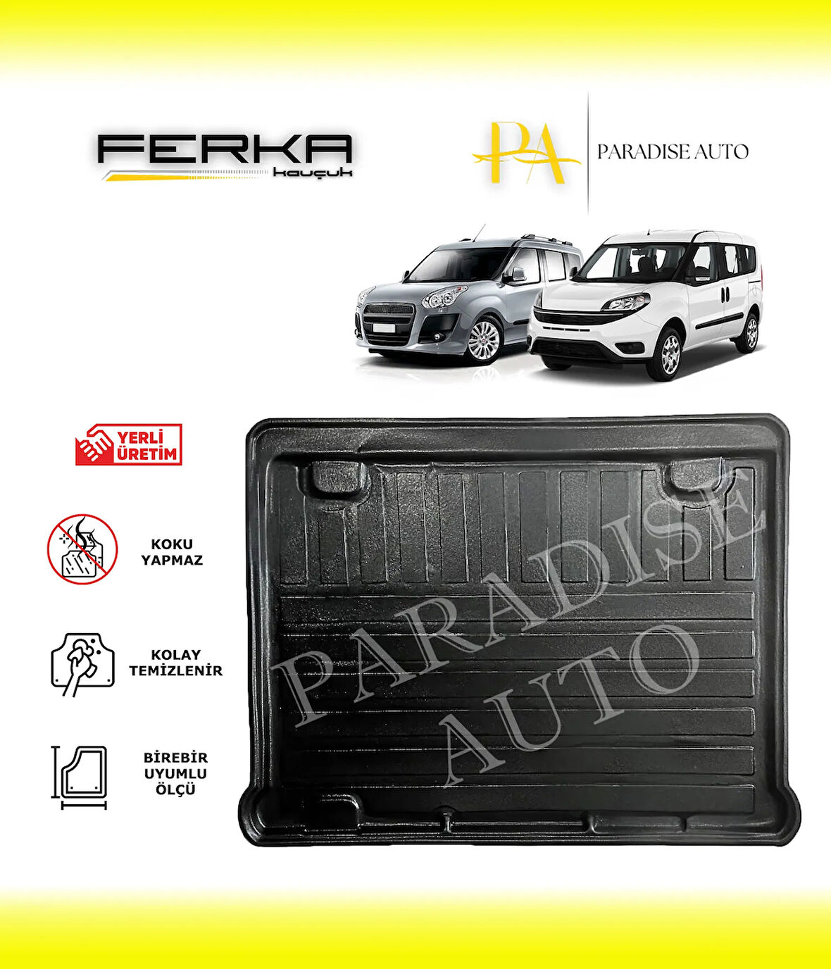 Fiat Doblo 2010-2019 Bagaj Havuzu