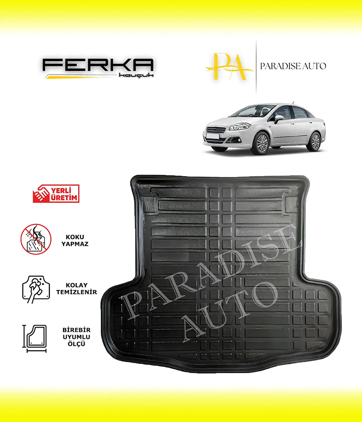 Fiat Linea 2007 ve Üstü Bagaj Havuzu
