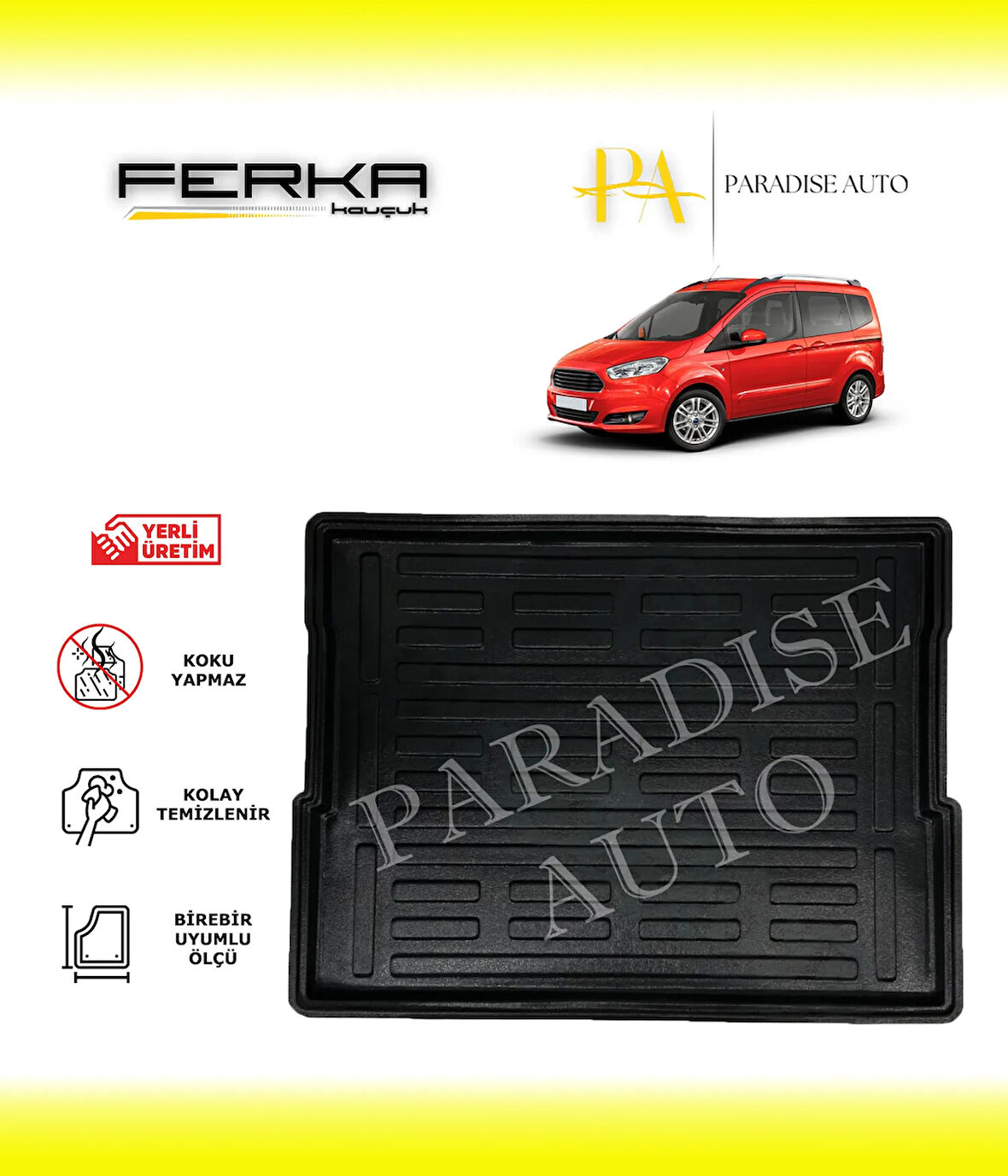 Ford Courier 2014-2023 Bagaj Havuzu