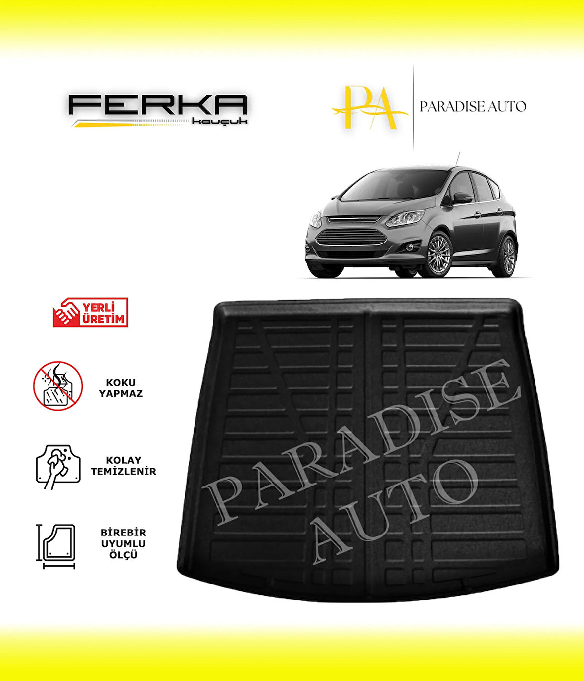 Ford Grand C-Max 7 Koltuklu 2011-2015 Bagaj Havuzu