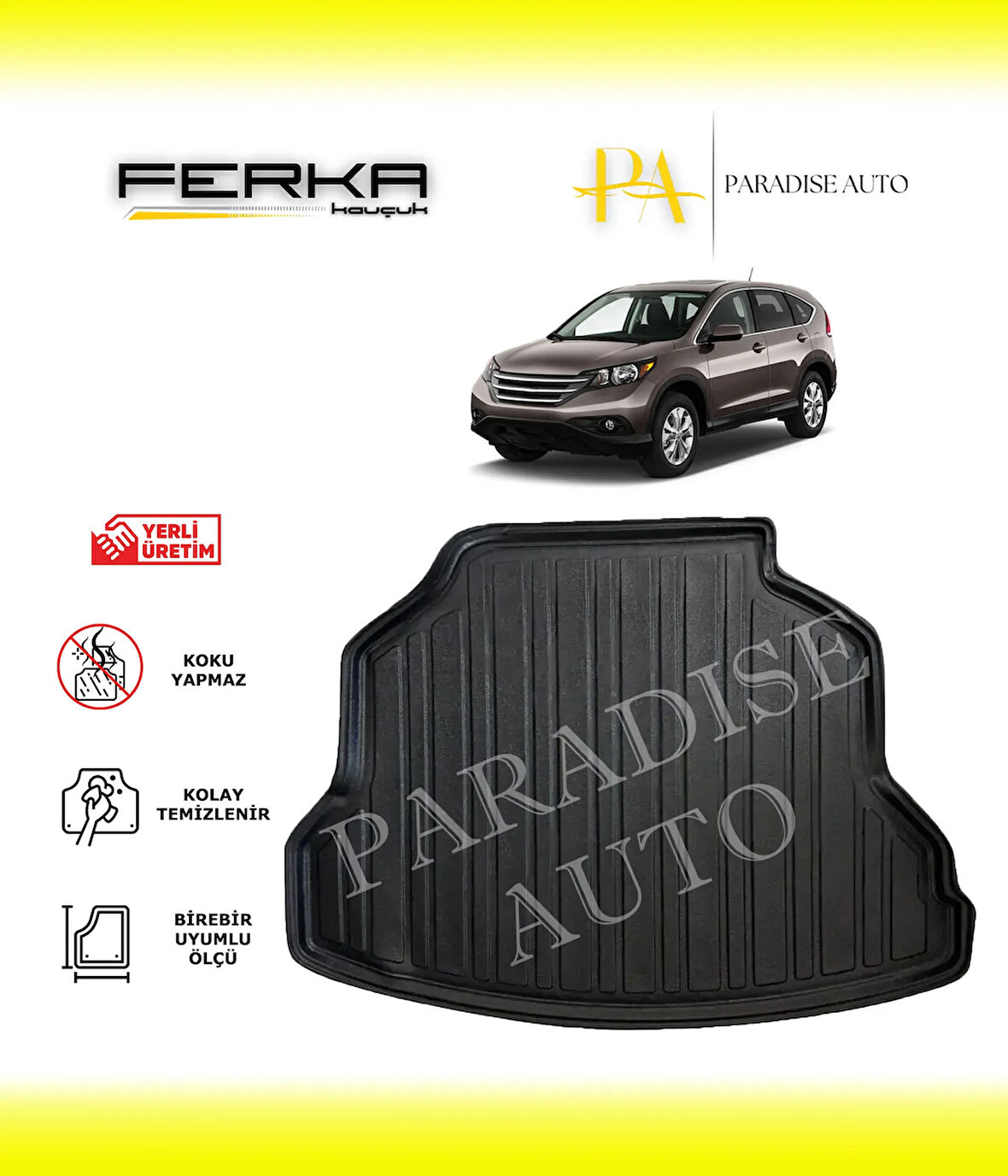 Honda CR-V 4x4 2013-2018 Bagaj Havuzu