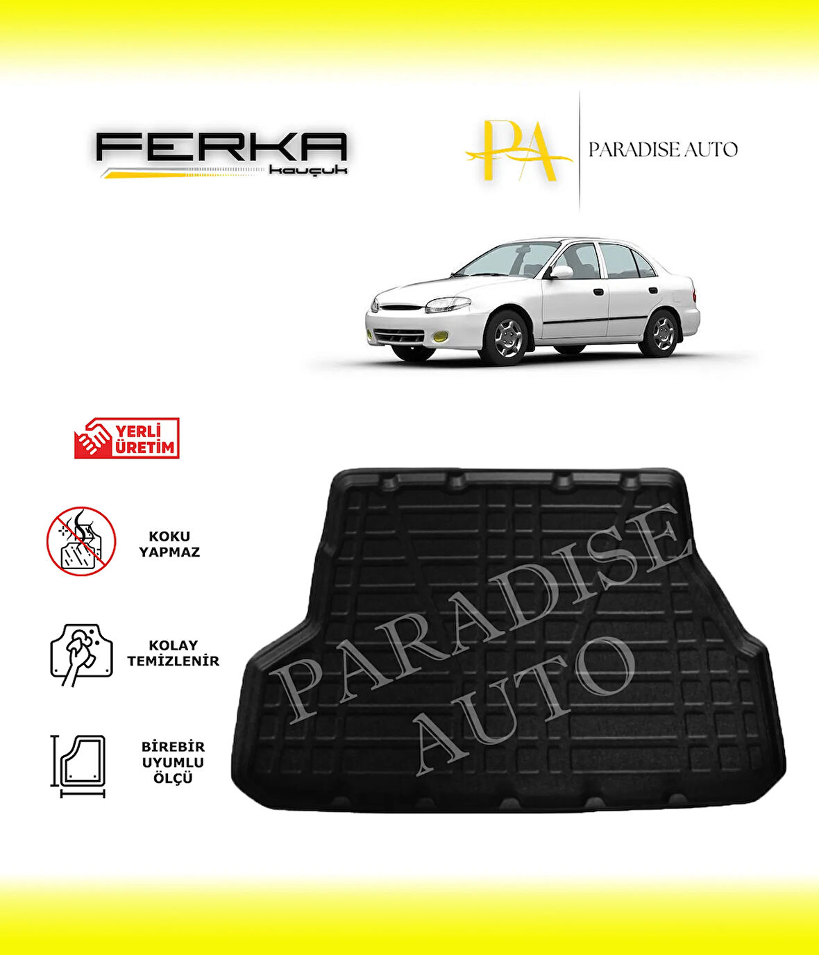 Hyundai Accent Sedan 1995-2000 Bagaj Havuzu