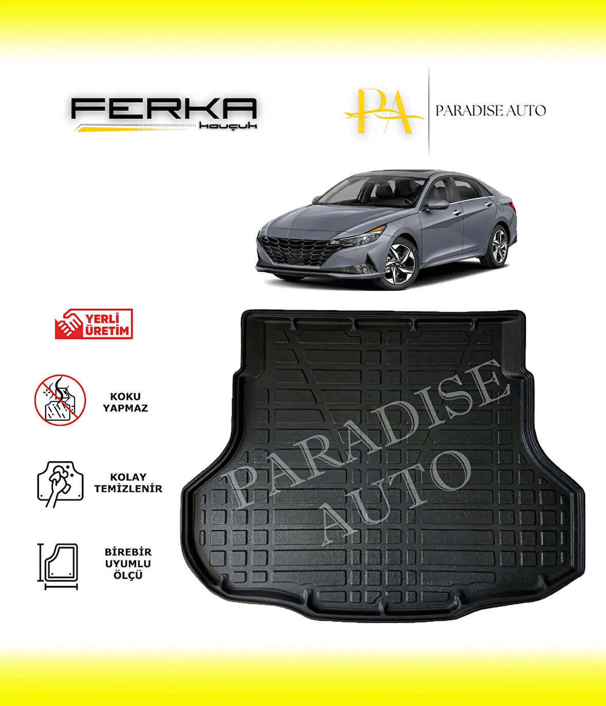 Hyundai Elantra Sedan 2021 ve Üstü Bagaj Havuzu