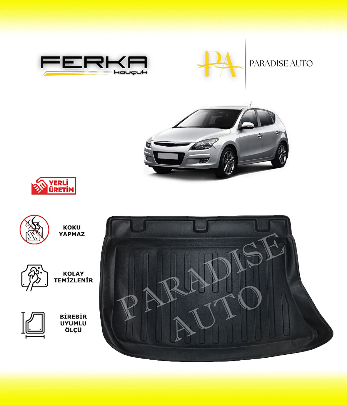 Hyundai i30 2008-2011 Bagaj Havuzu