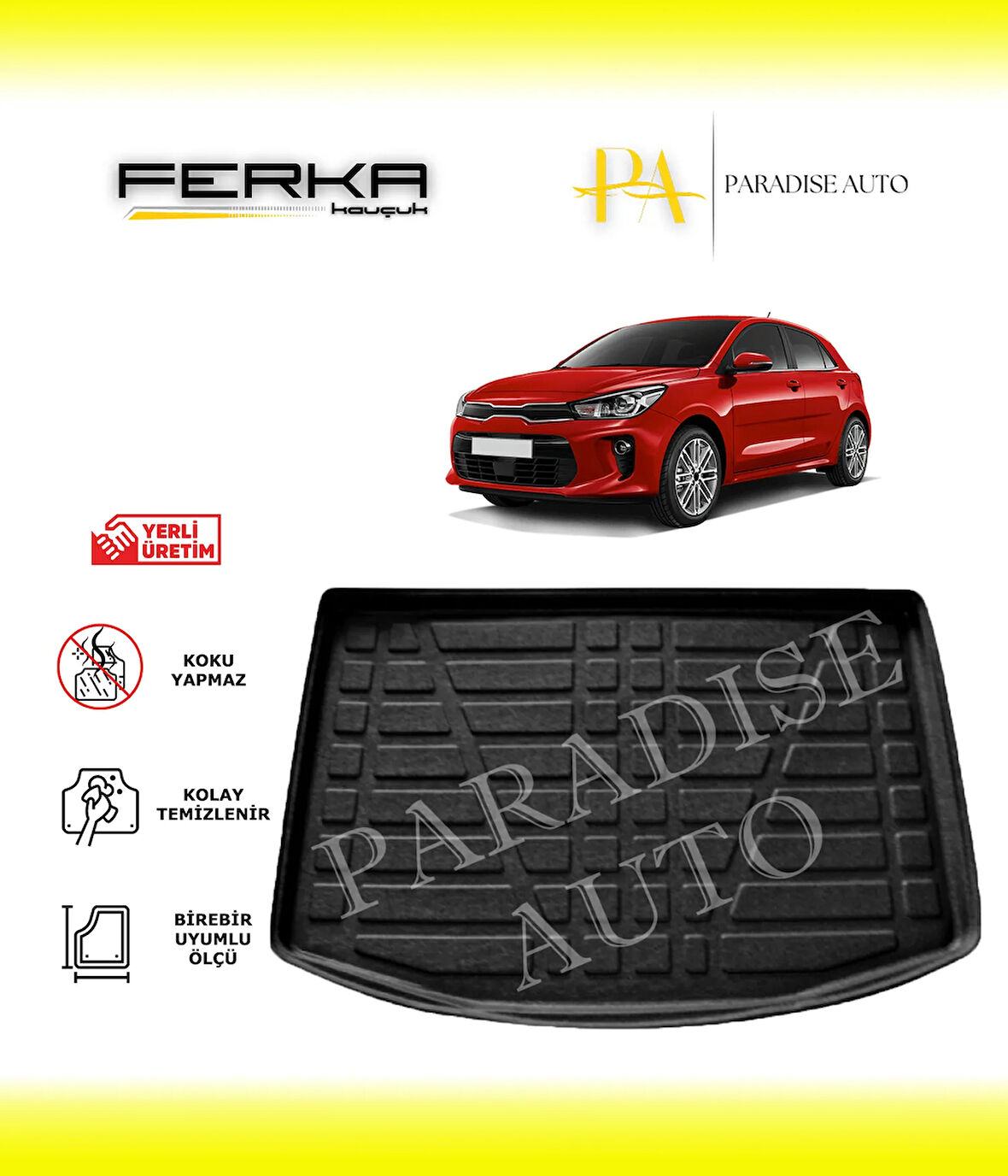 Kia Rio Hatchback 2017-2020 Bagaj Havuzu