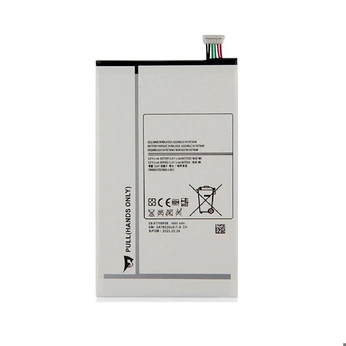 Samsung Galaxy Tab T705 İle Uyumlu Tablet Pil