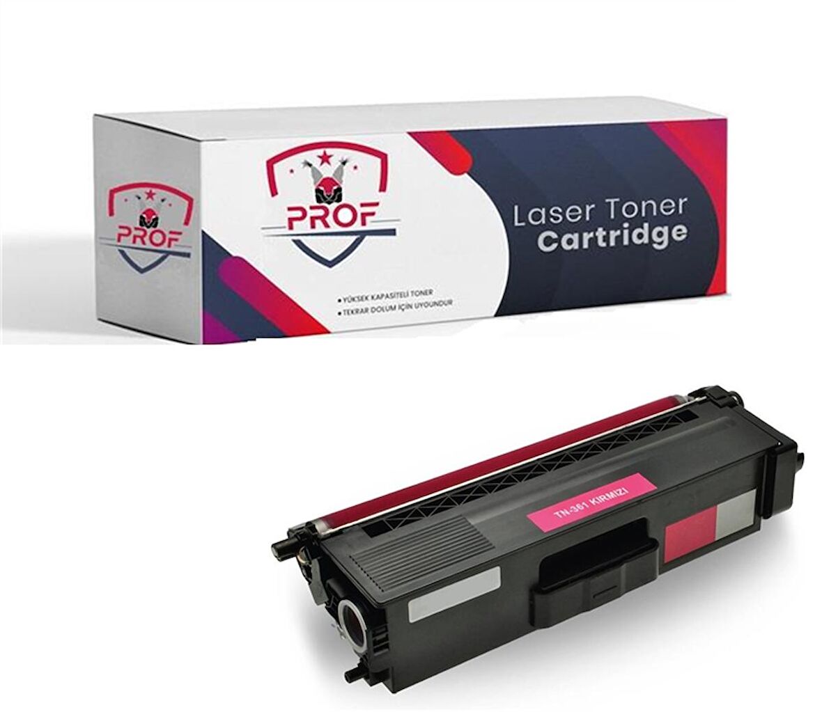Brother TN-321 Kırmızı Muadil Toner