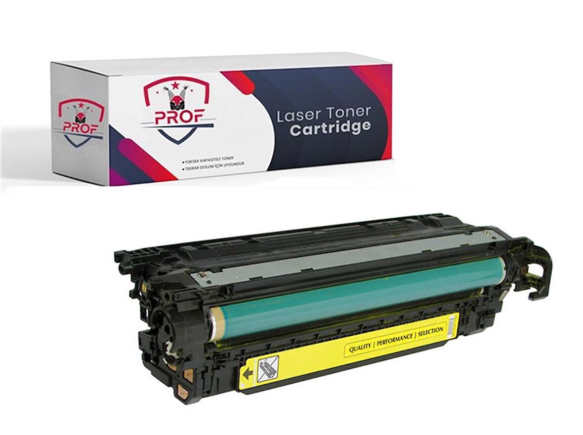 Hp CP3525dn Sarı Muadil Toner