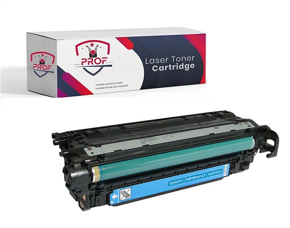 Hp CP4525xh Mavi Muadil Toner