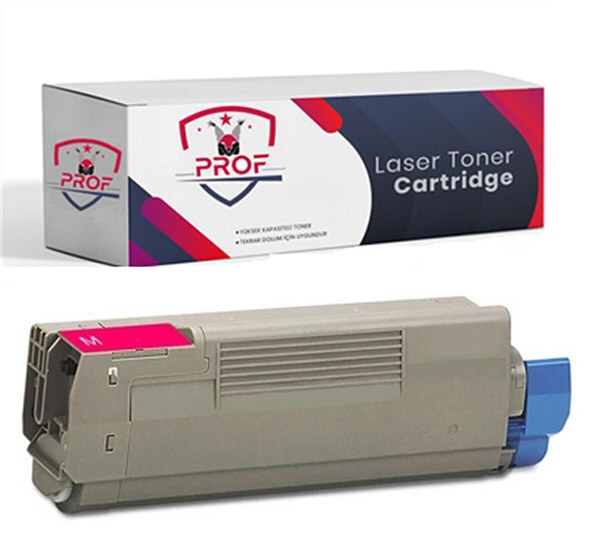 Oki 42804575 Kırmızı Toner - Muadil