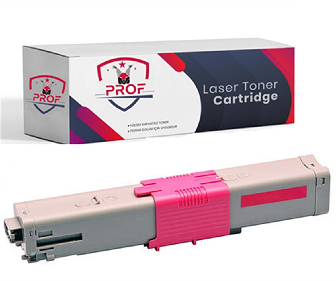 Oki C332DN Kırmızı Toner - Muadil Yüksek Kapasiteli