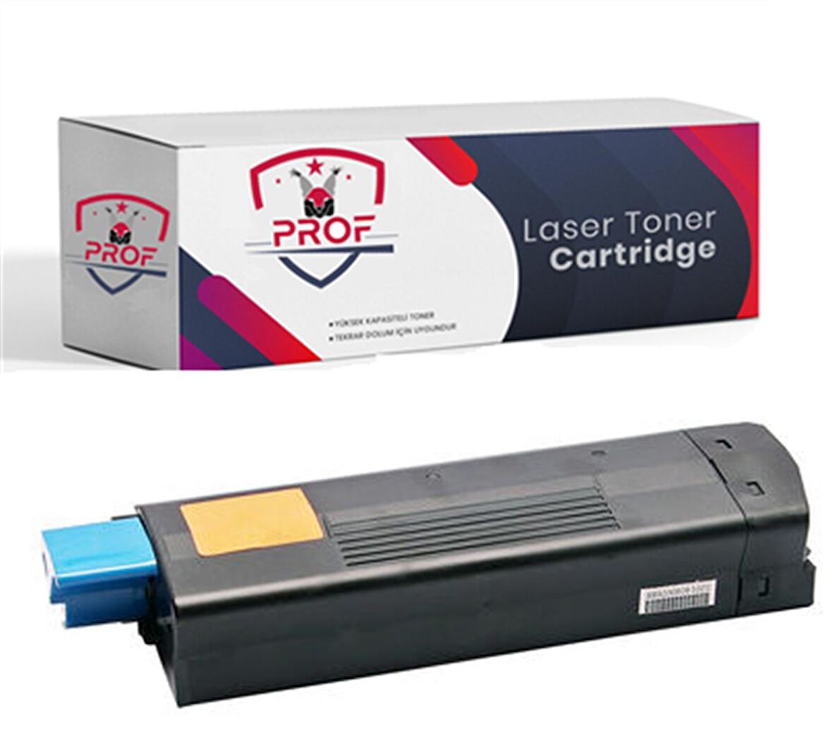 Oki C5400TN Mavi Toner - Muadil
