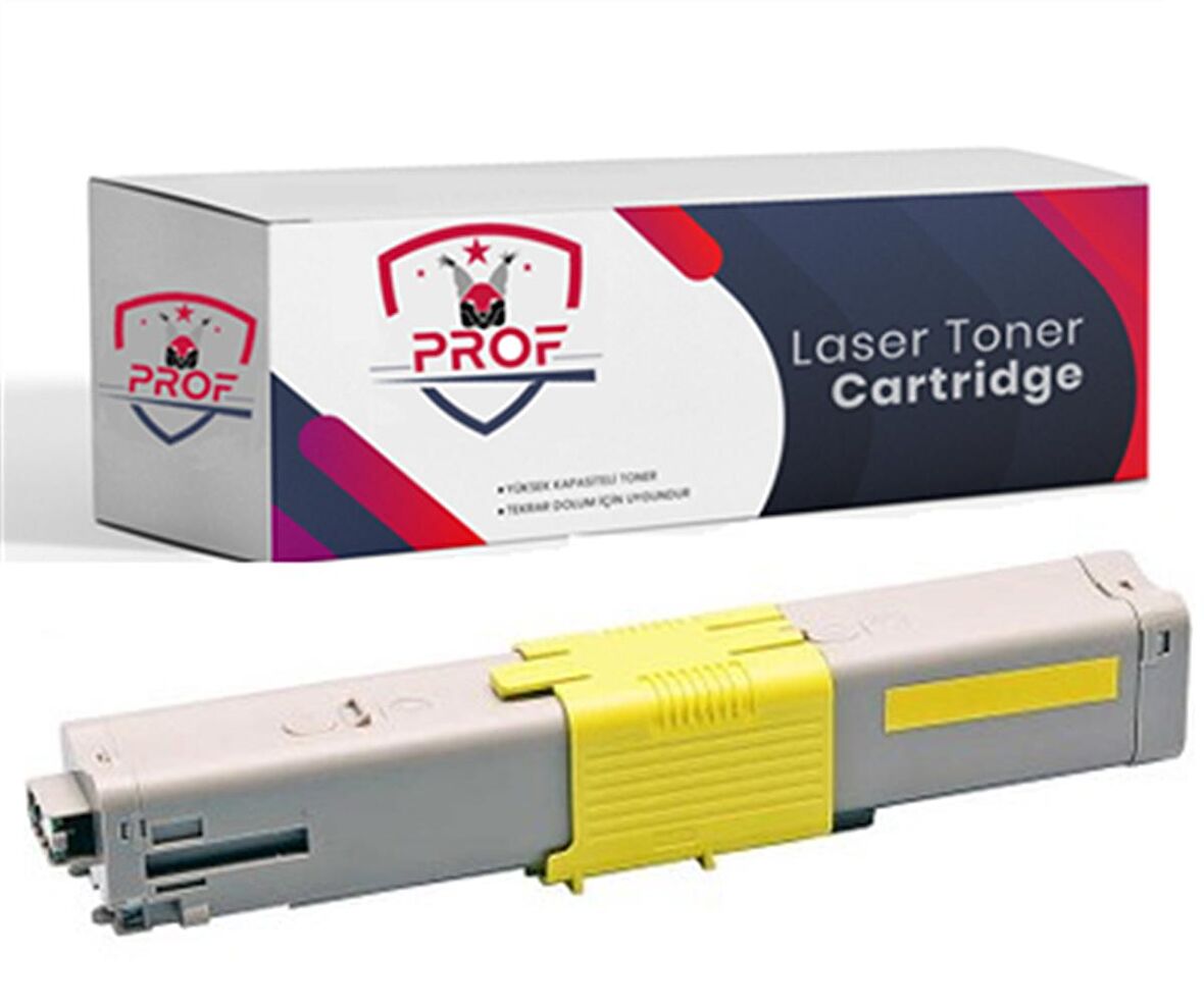 Oki MC563dn Sarı Toner - Muadil Yüksek Kapasiteli