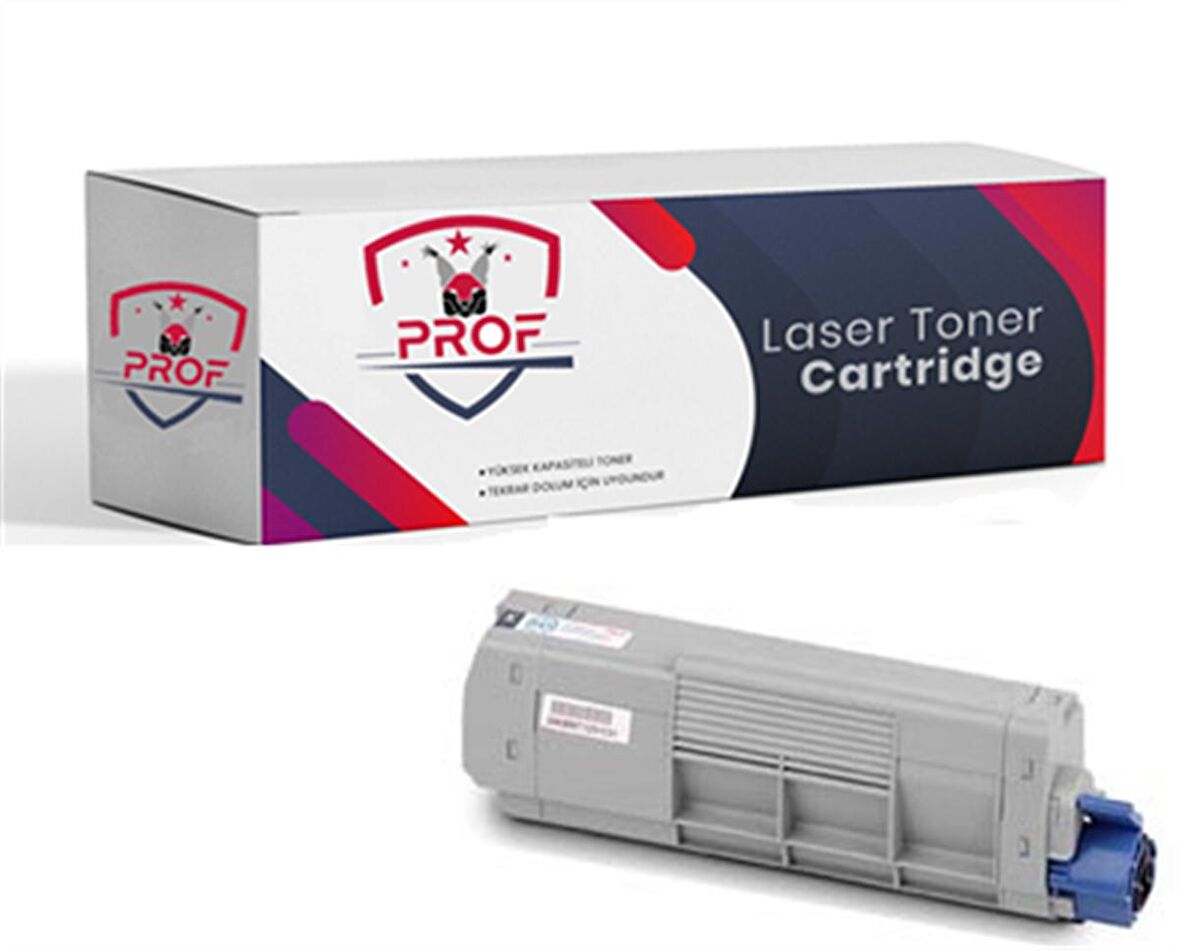 Oki C610 Siyah Toner - Muadil