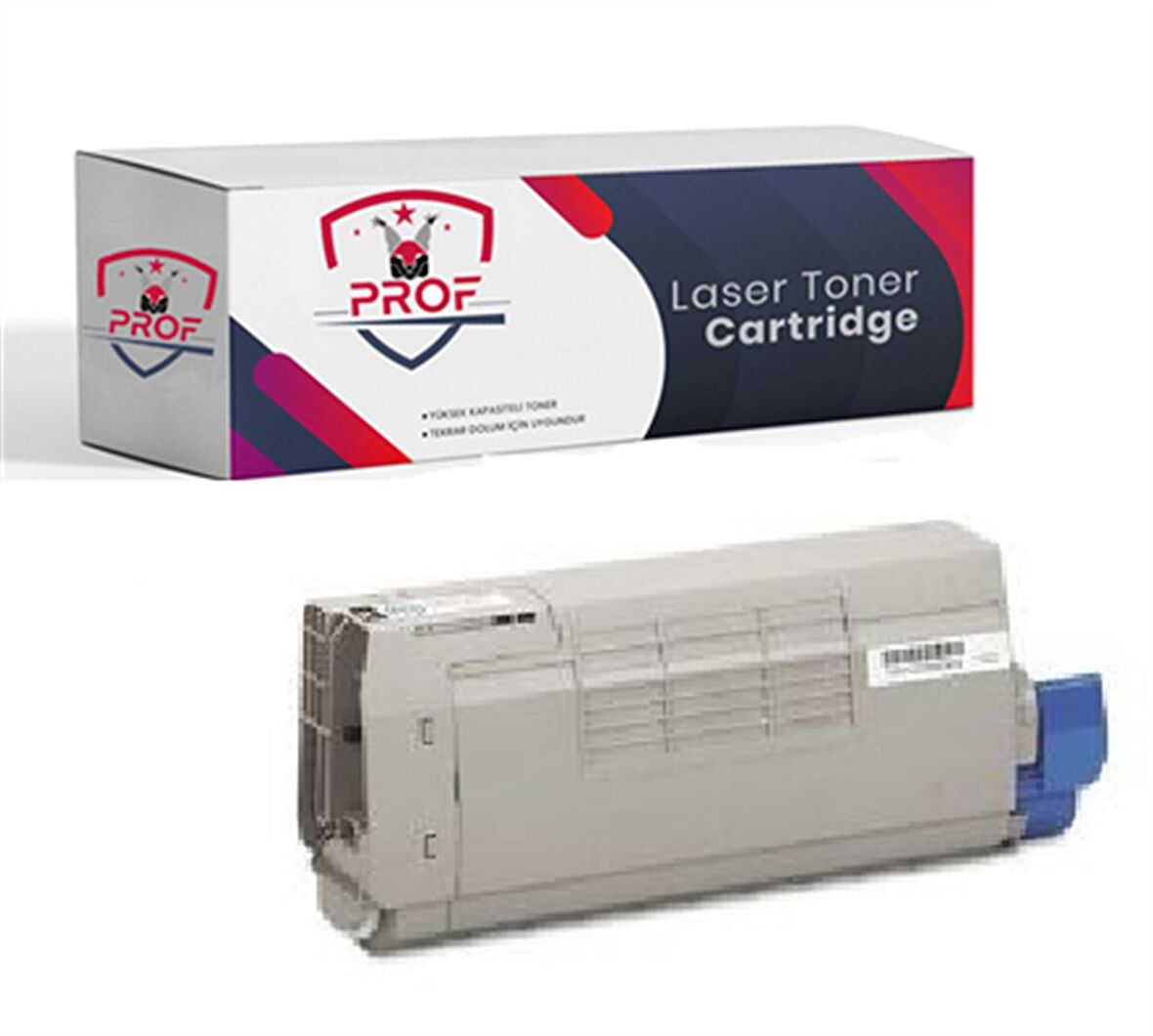 Oki C711N Siyah Toner - Muadil