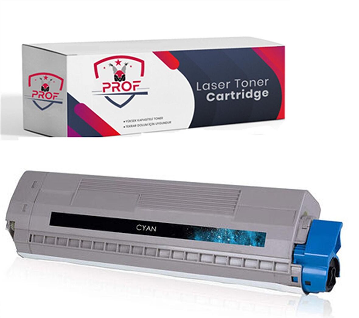 Oki C810DN Mavi Toner - Muadil