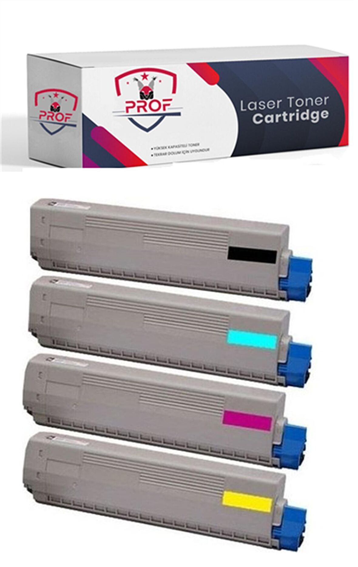 Oki C8800 Siyah Toner - Muadil