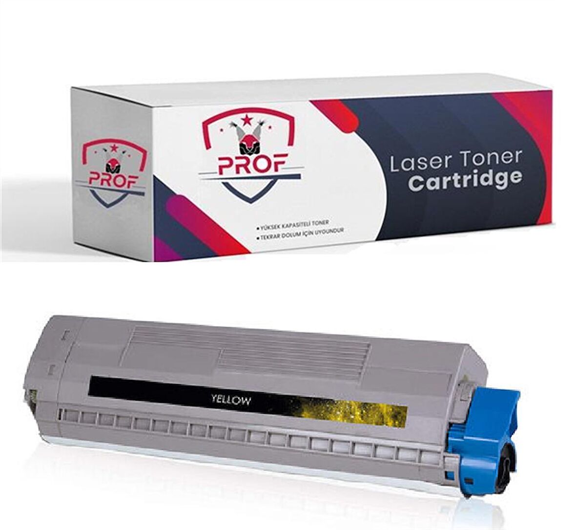 Oki MC760Dn Sarı Toner - Muadil