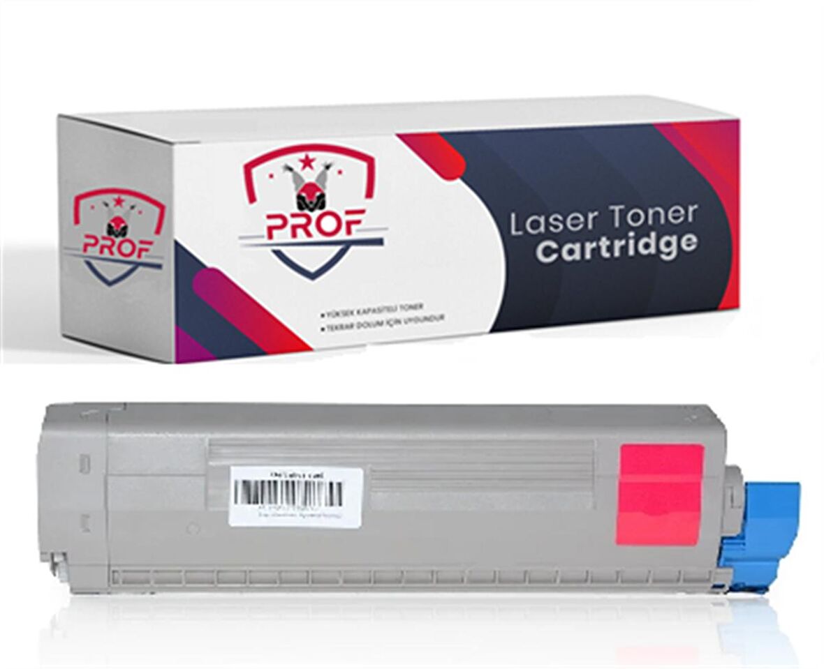 Oki MC851CDXN Kırmızı Toner - Muadil
