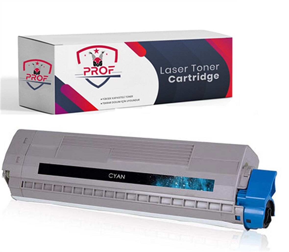 Oki MC851 Mavi Toner - Muadil