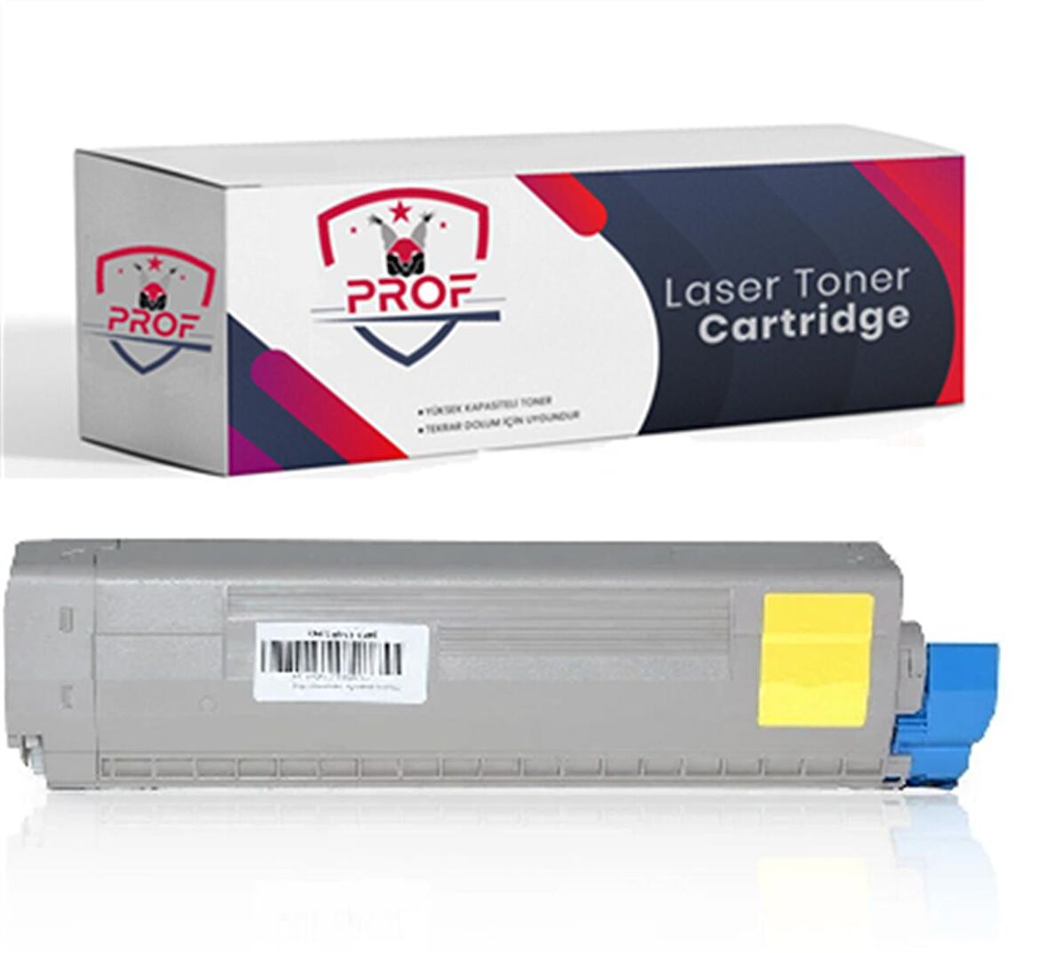 Oki MC861 Sarı Toner - Muadil