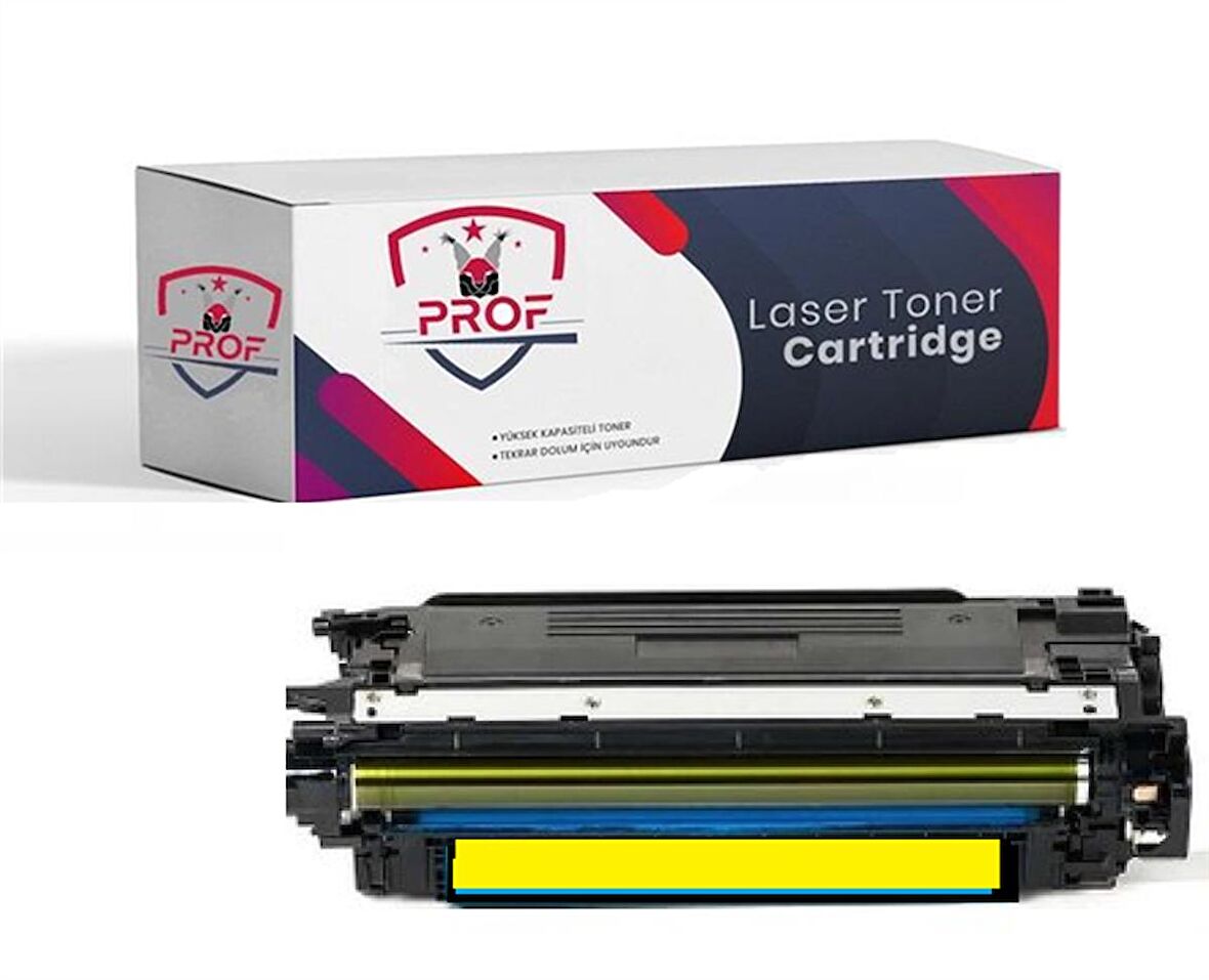 Hp Color Laserjet Enterprise M651dn Sarı Toner - Muadil