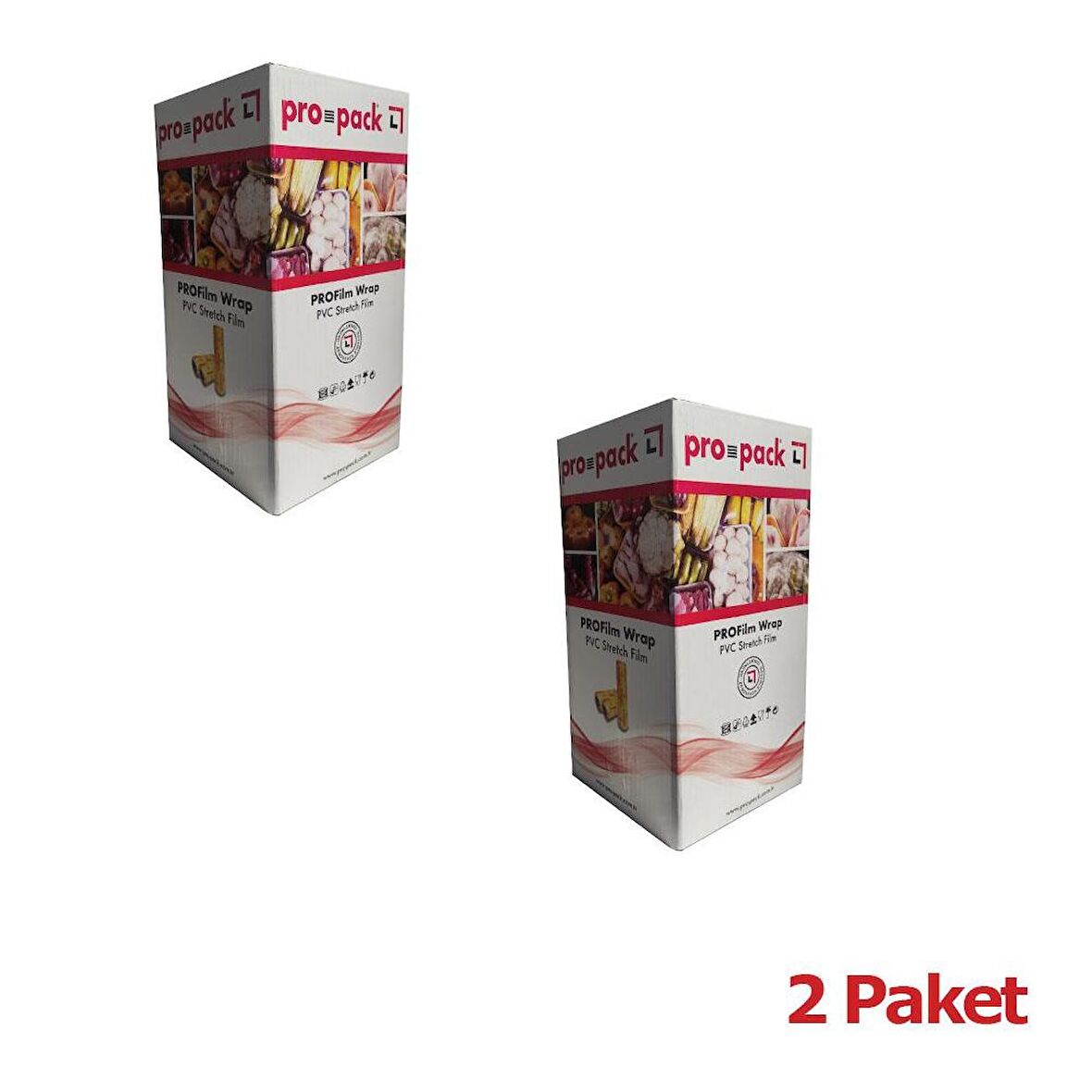 Propack Wrap El 8 Mikron 1000 m Palet Streç Film