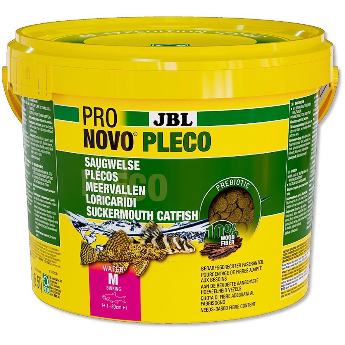 50 Gram Jbl Pro Novo Pleco Wafer M Vatoz İçin Tablet Yem 