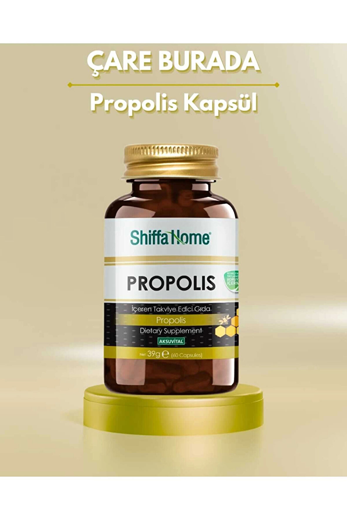 Propolis Kapsül (60 Kapsül)