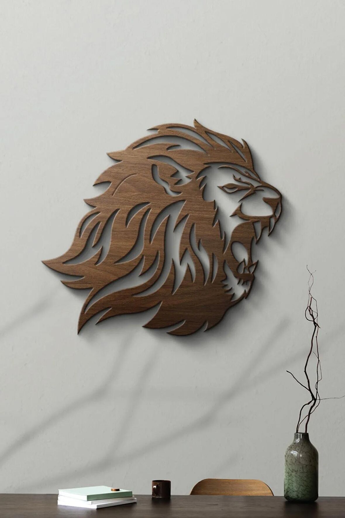 Aslan  Duvar Dekoru