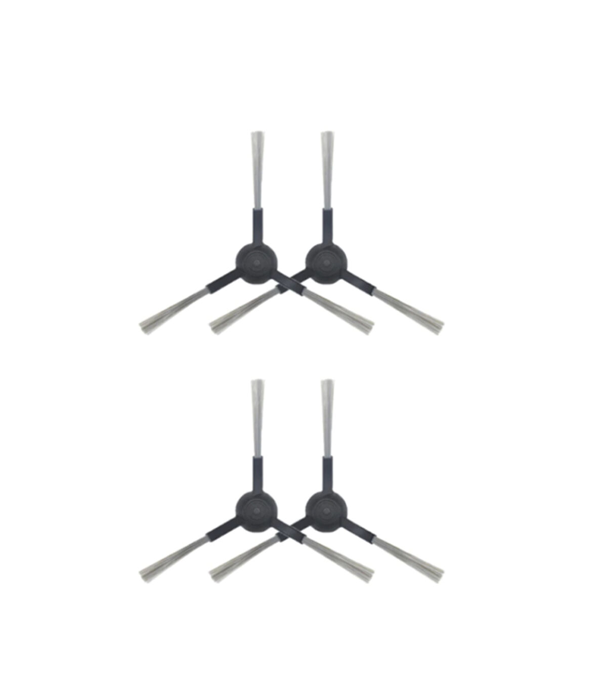 Xiaomi Mop Pro STYJ02YM (Siyah) Uyumlu Yedek Yan Fırça-4 Adet