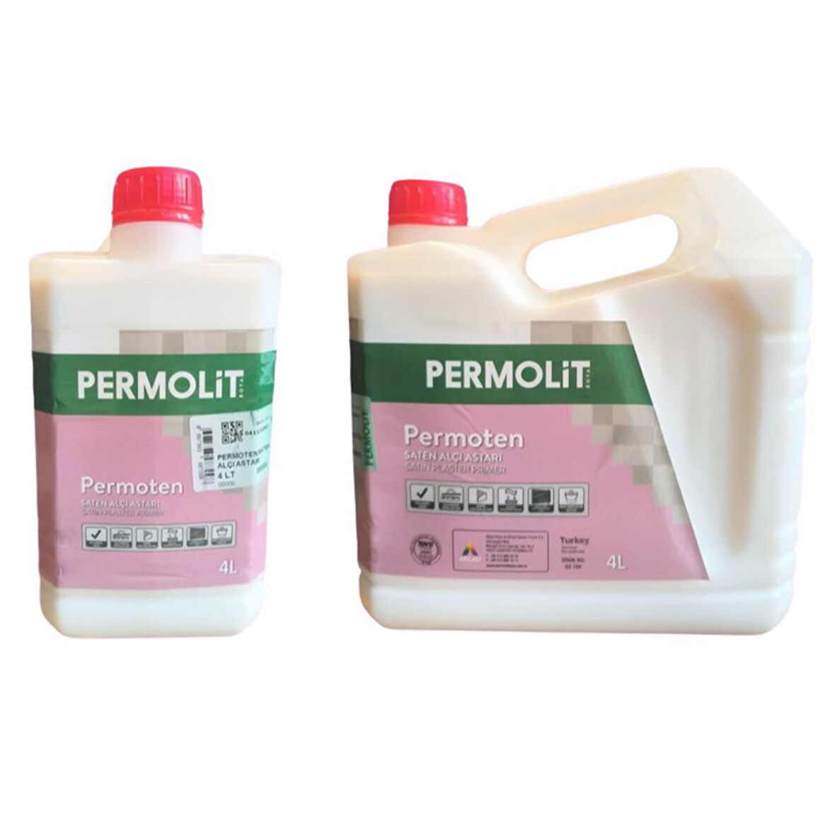 Permolit Permoten Saten Alçı Astarı 4 Lt. - 4 Kg.