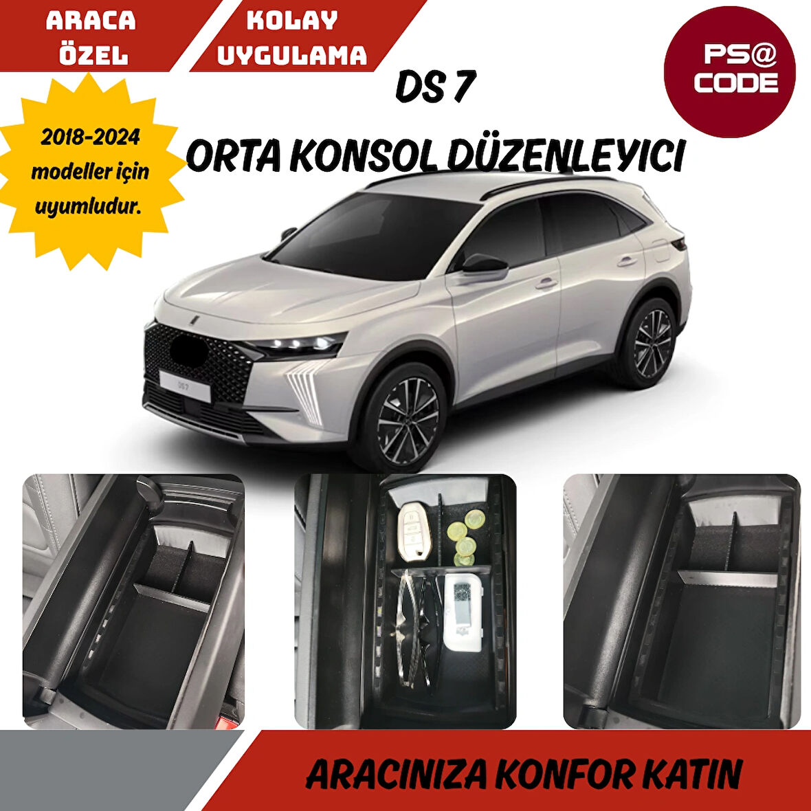 CİTROEN C5 AİRCROSS ORTA KONSOL DÜZENLEYİCİ
