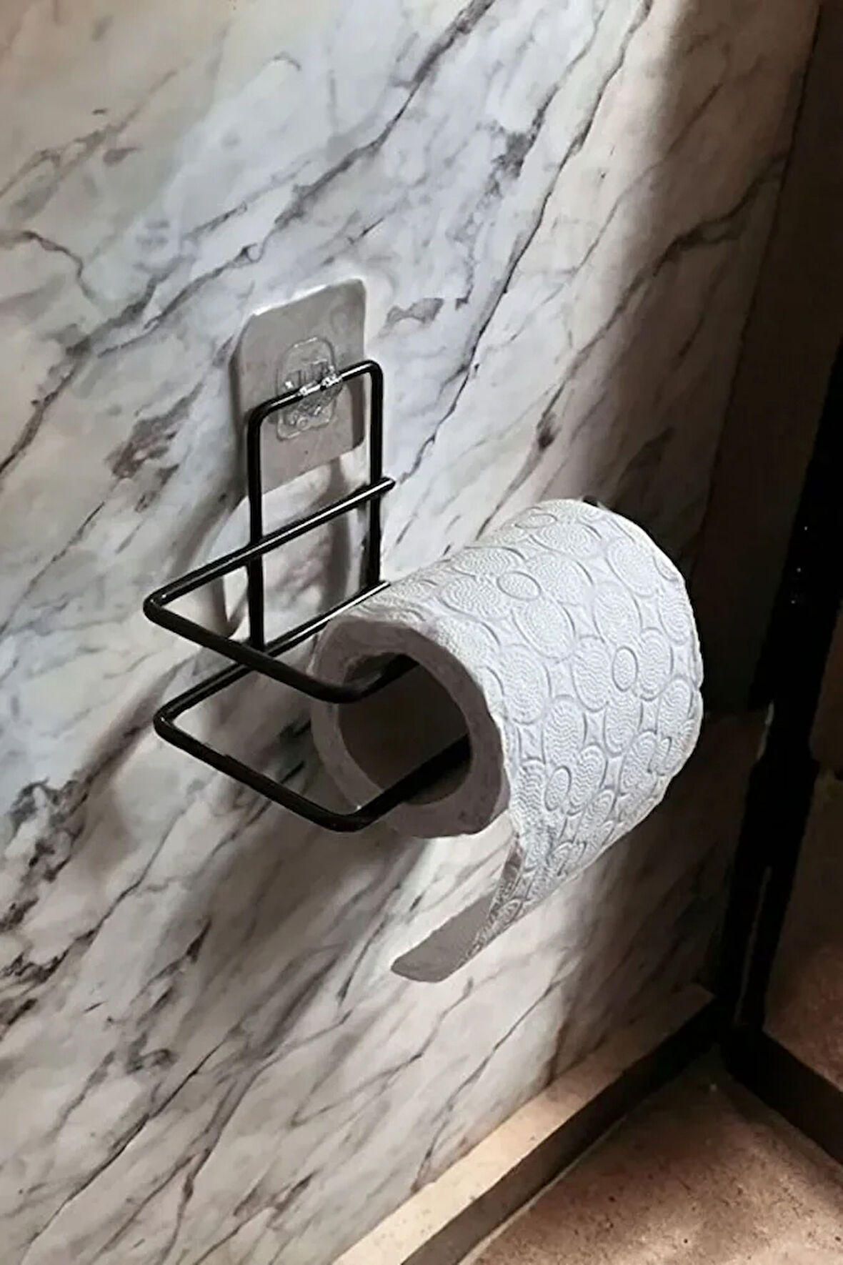 Süper Sticker Yapışkanlı Tuvalet Kağıdı Tutucu/tuvalet kağılık,tuvalet kağıdı askısı