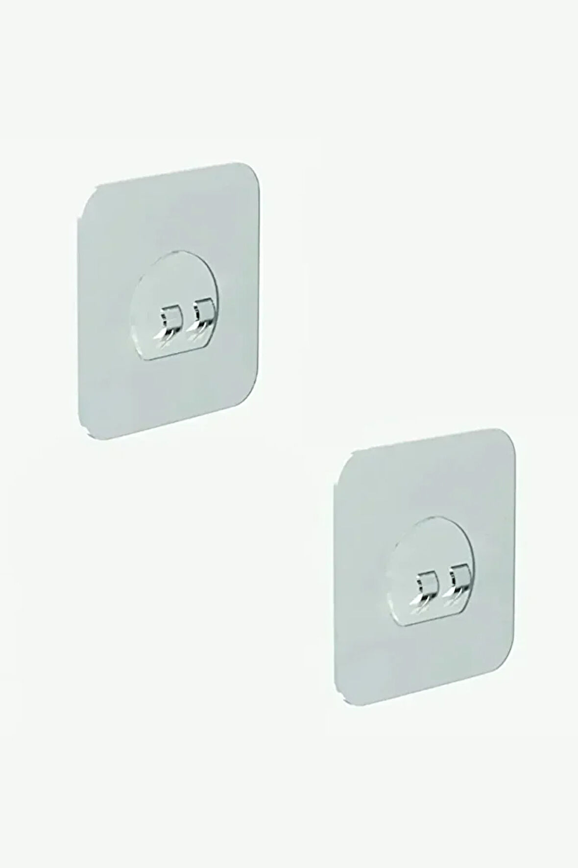 Yedek 2 Adet Süper Güçlü Yapışkanlı Sticker/ Askı Tutucu Sticker Yapışkan Bant