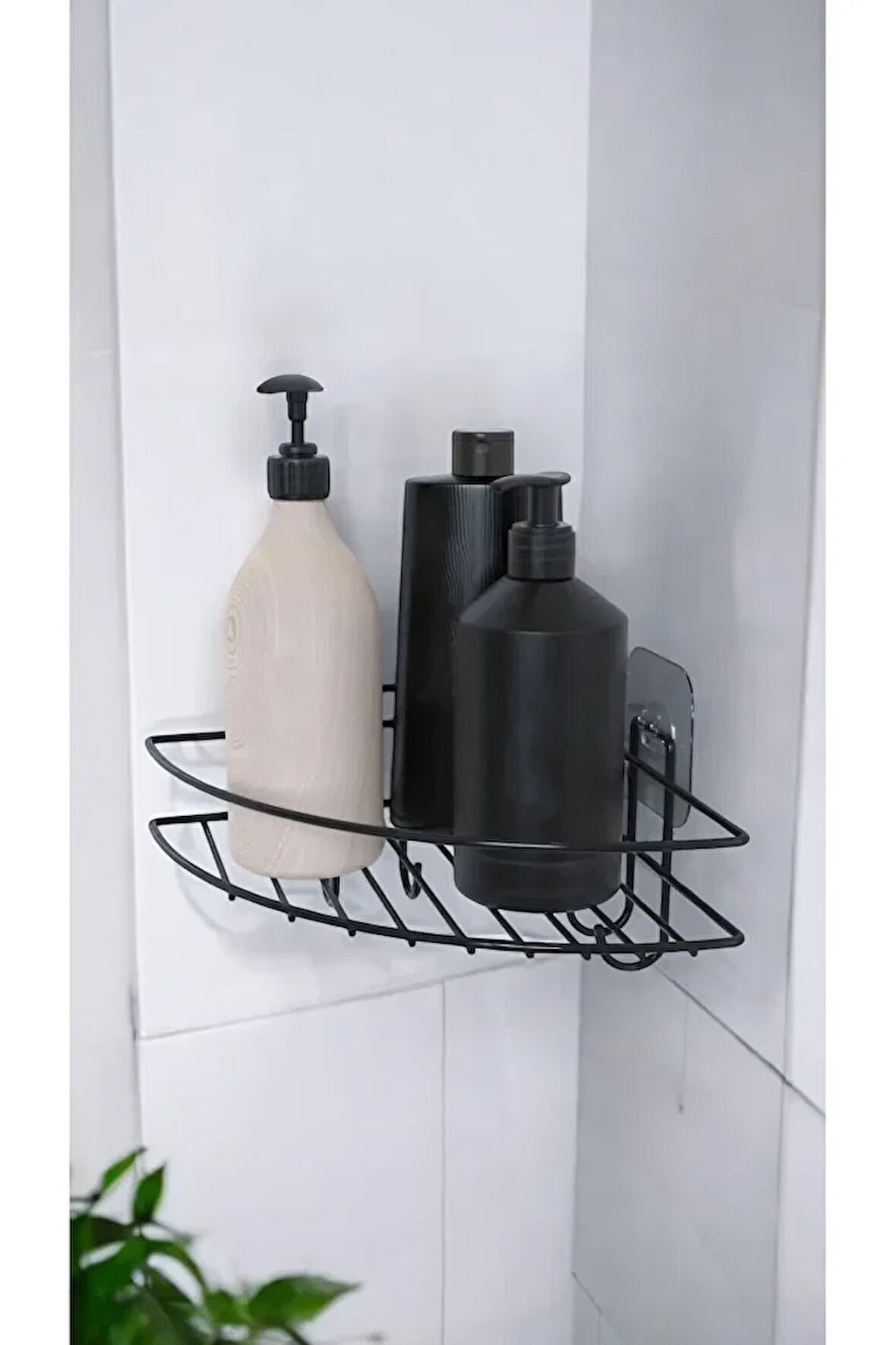 Süper Sticker Yapışkanlı Tek Katlı Banyo Köşeliği