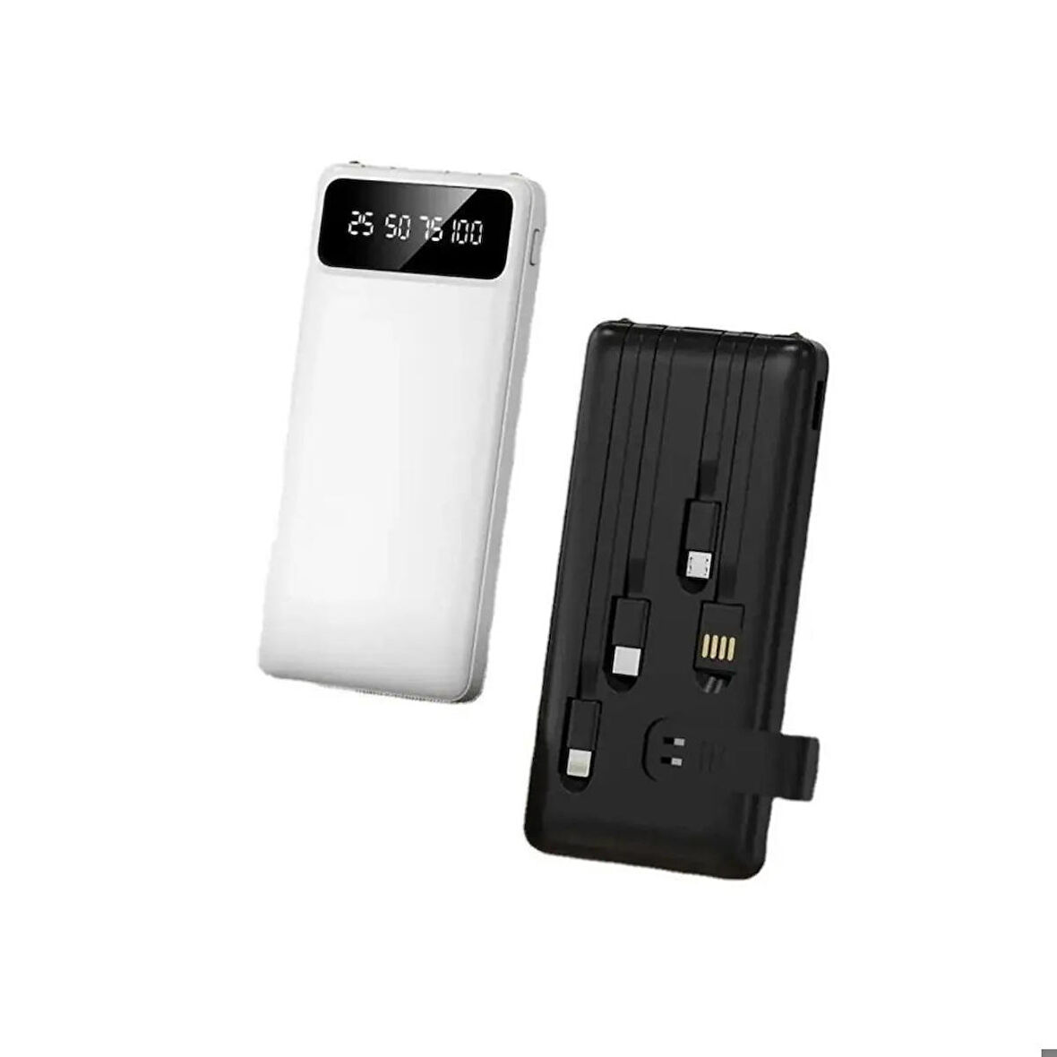 20000 Mah Taşınabilir Hızlı Şarj Cihazı 4 Çıkışlı Powerbank