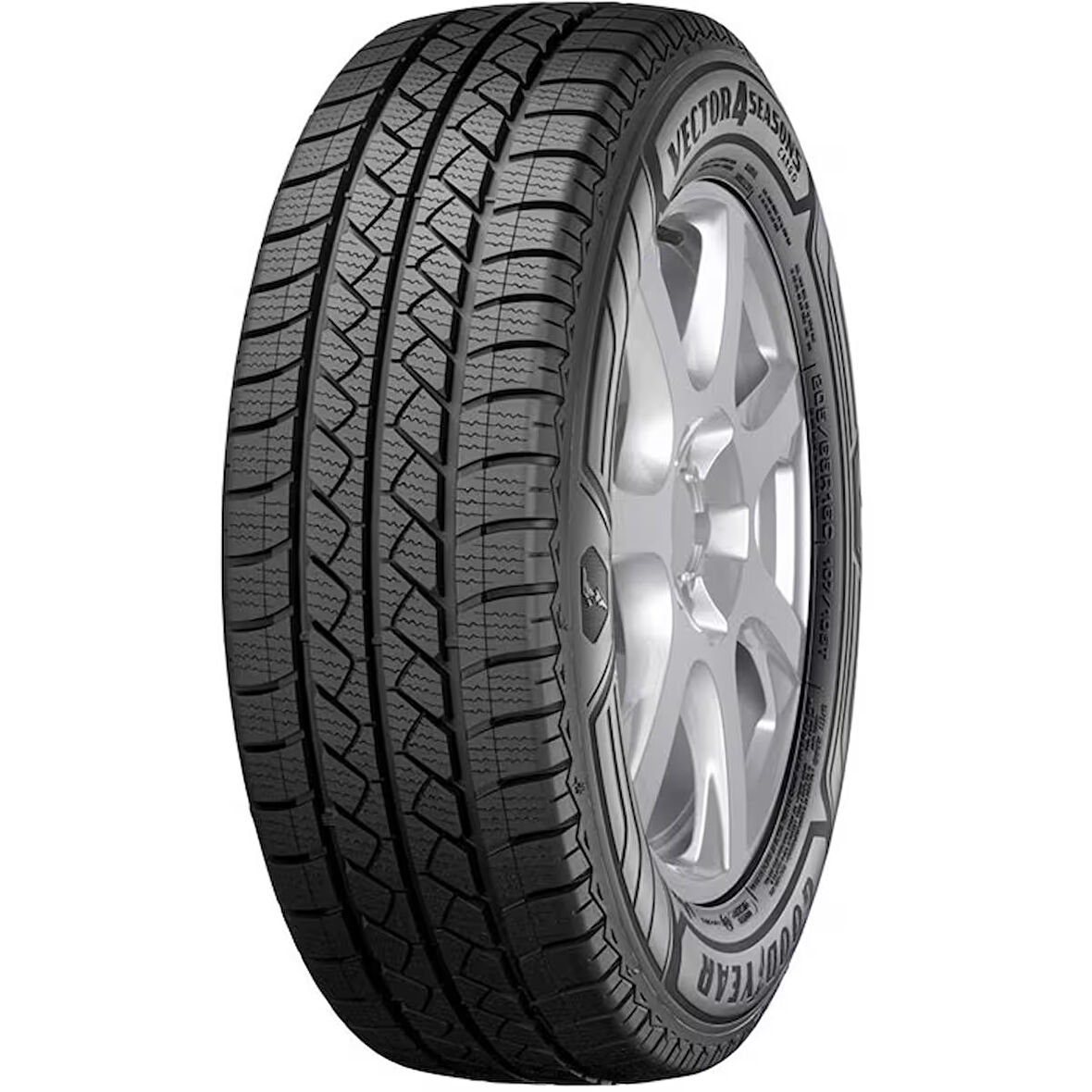 Goodyear 225/55R17C 109/107H 104H Vector 4Seasons Cargo (4 Mevsim) (2023)