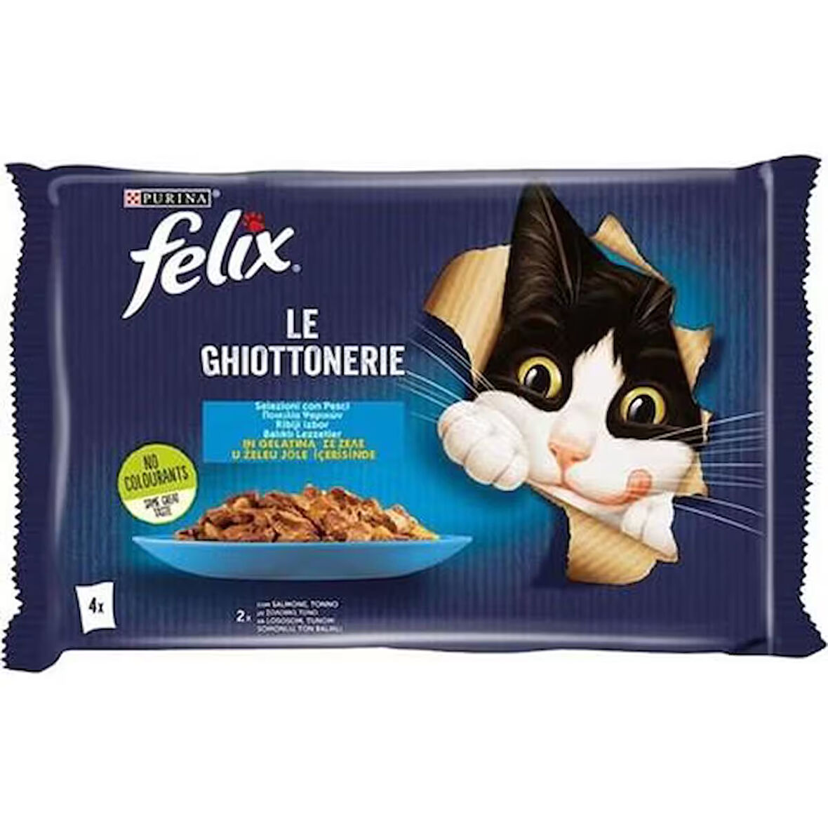 Felix Multipack Somonlu ve Ton Balıklı 4x85 gr 12'li