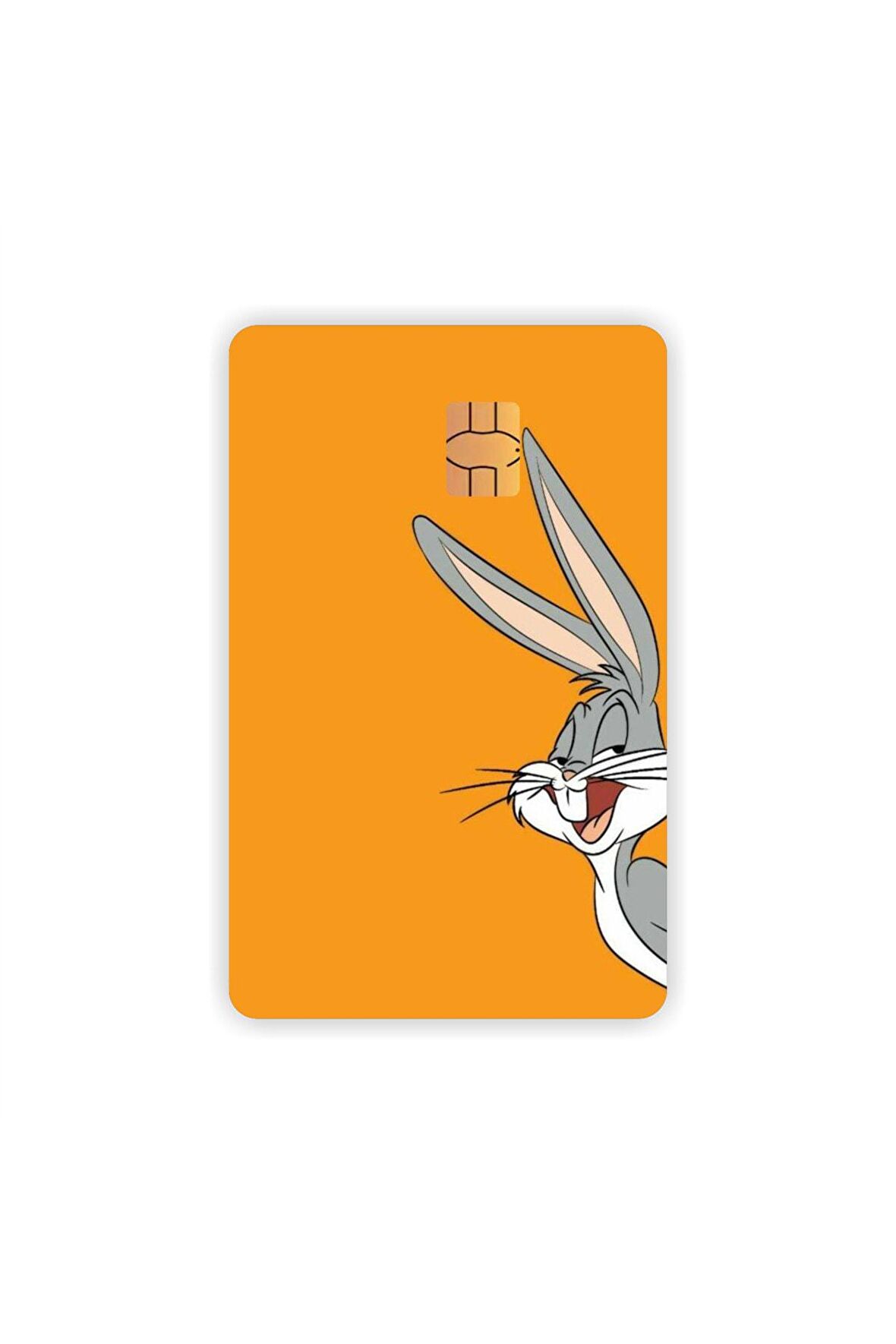 Bugs Bunny Kart Kaplama Sticker Kart Etiketi