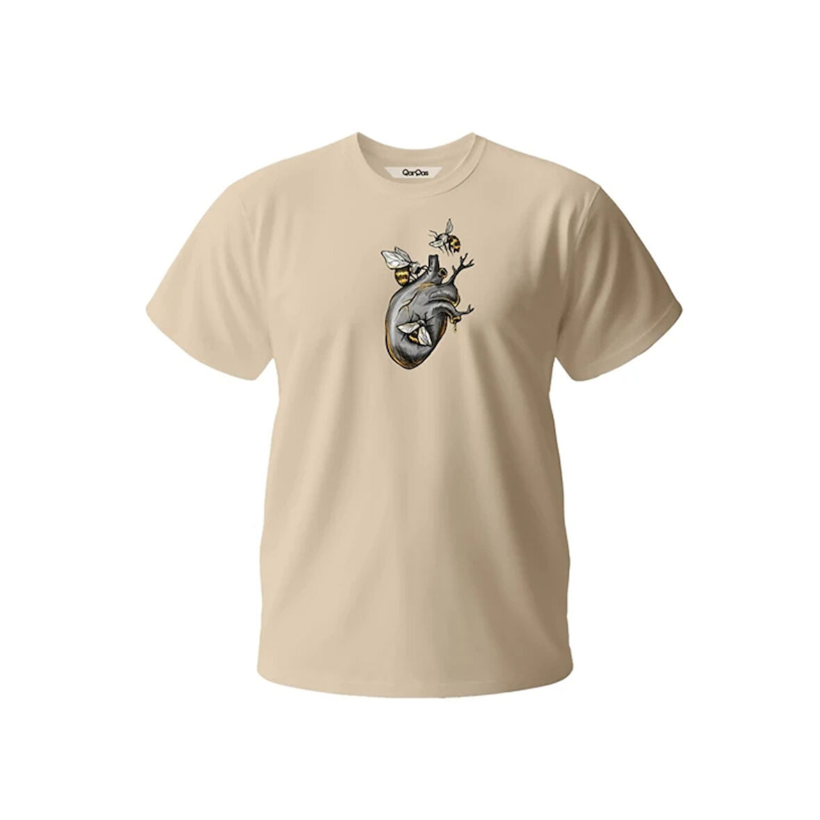 Heart and Bee – Çocuk Tshirt