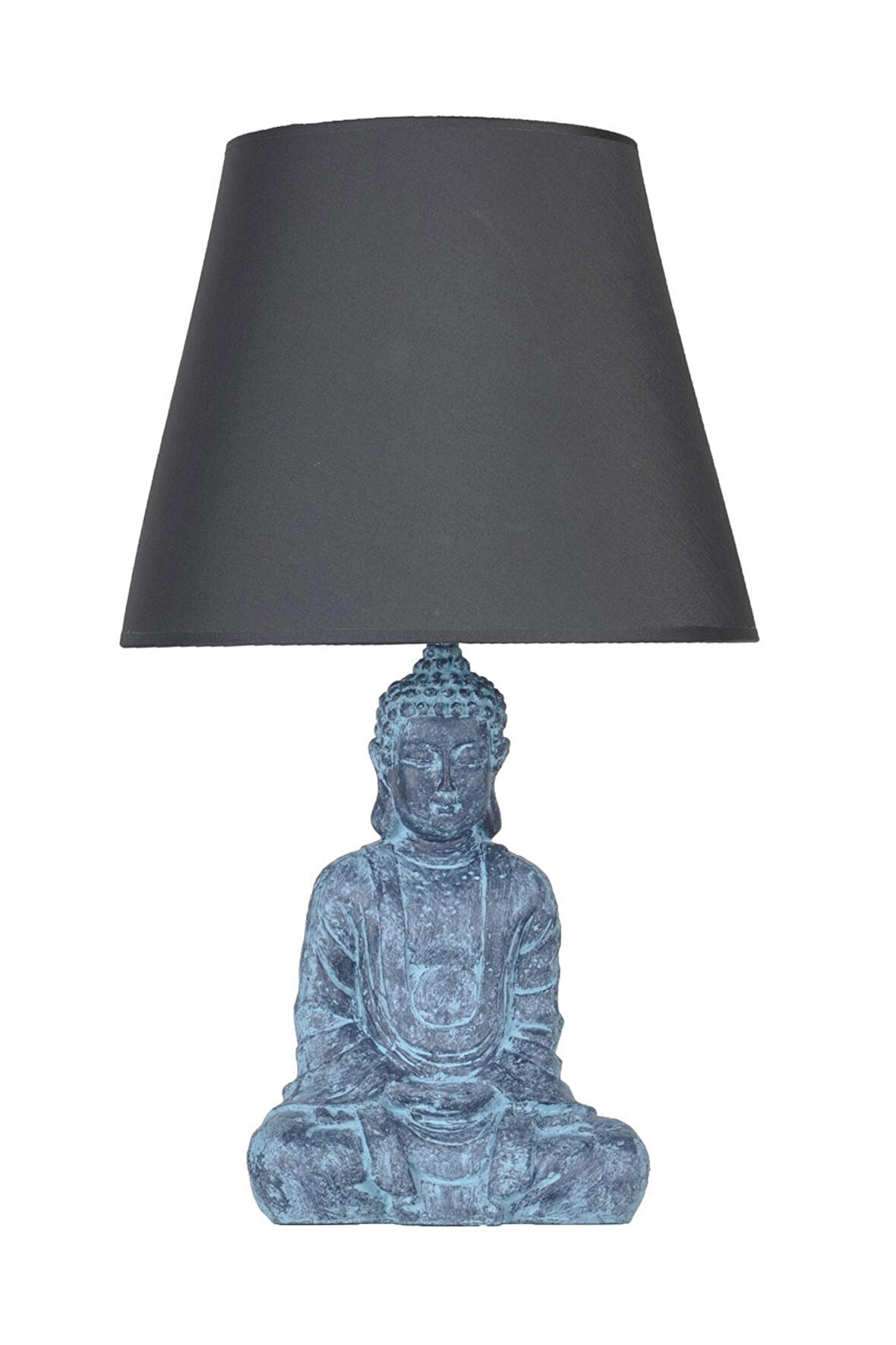qdec Modern Dizayn Buda Abajur Antrasit-Gri